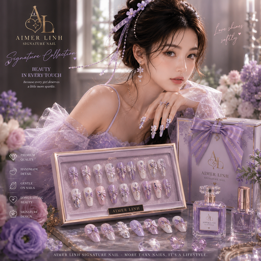 Lavender Dream Empress Press-On Nails